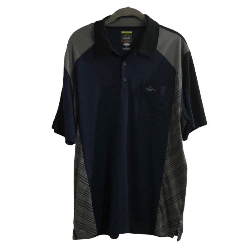 Greg Norman Shark Golf shirt,L
